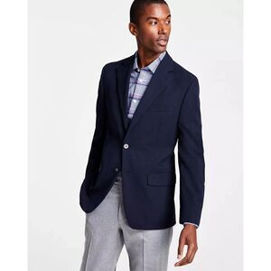 Michael Kors Mens Modern Fit Navy Blazer NEW